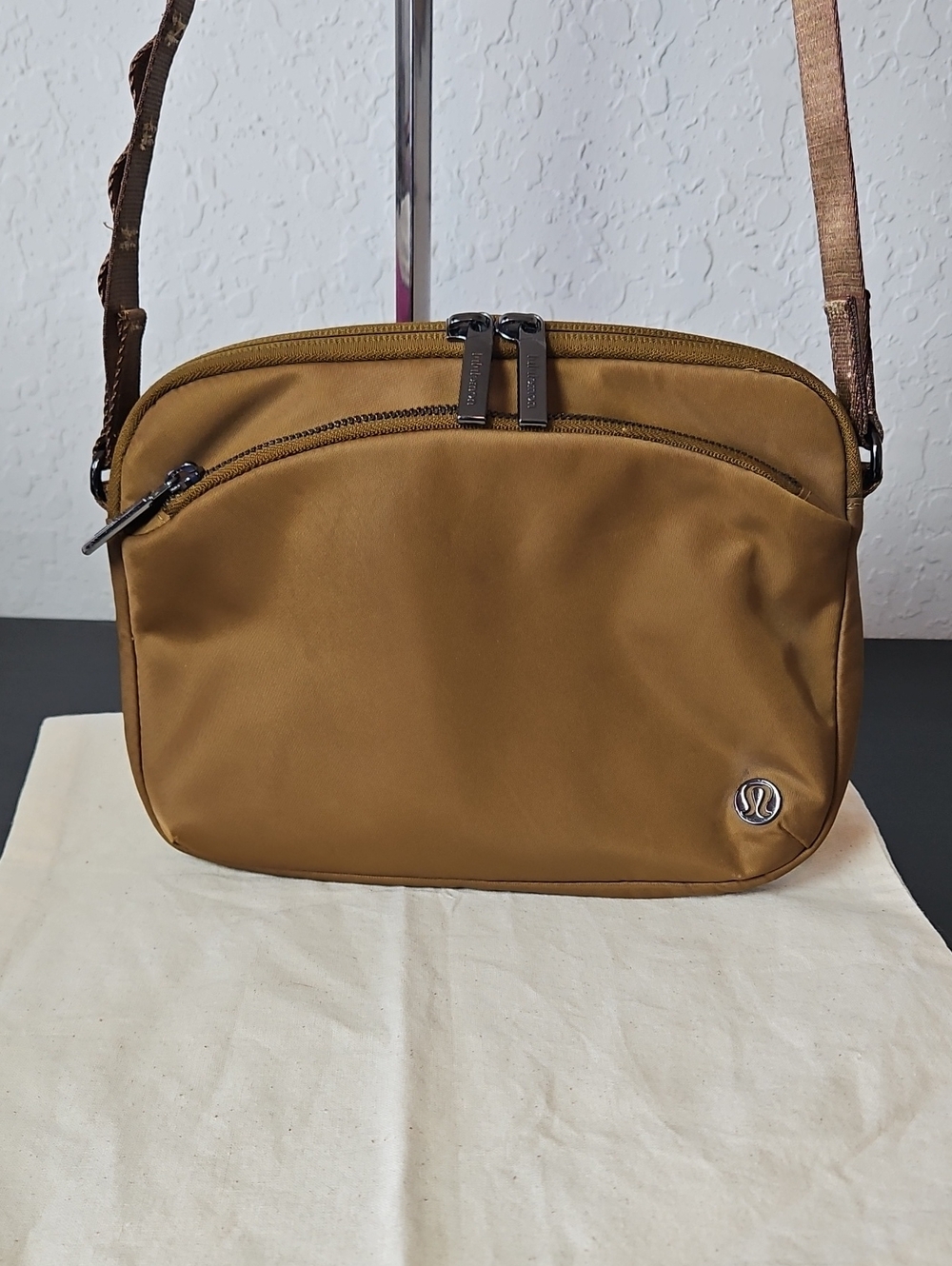 Lululemon City Adventurer Crossbody Bag 2.5L In Burnt Caramel
